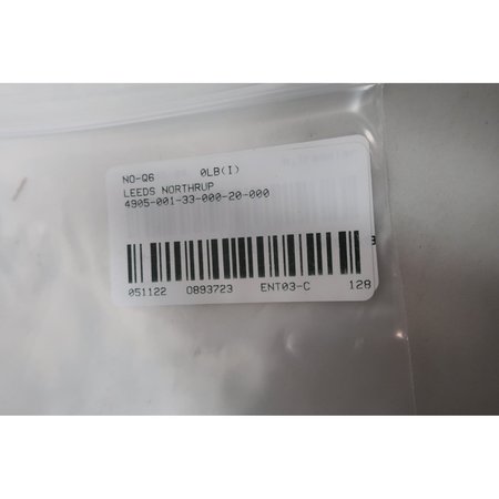 Leeds Northrup Cell Conductivity Sensor 4905-001-33-000-20-000